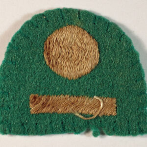 10th CORPS – X Corps WW2 Embroidered Formation Sign Badge — Lot No. 4524 - Image 2