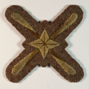 R.F.C. – Flight Sergeant Royal Flying Corps WW1 Embroidered Felt Rank Arm Badge – SCARCE — Lot No. 4505 - Image 2