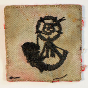 38th (The King’s Regiment) Searchlight Regiment R.A. (TA) WW2 Formation Sign Badge  —  Lot No. 4636 - Image 3
