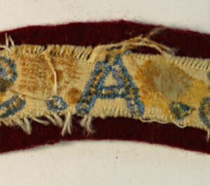 S.A.S. BRIGADE H.Q. WW2 Embroidered Shoulder Title Badge – RARE — Lot No. 4609/sf9 - Image 3