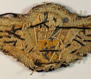 FREE FRENCH ARMY WW2 Embroidered Parachute Wings Badge – SCARCE — Lot No. 4704/sf24 - Image 3