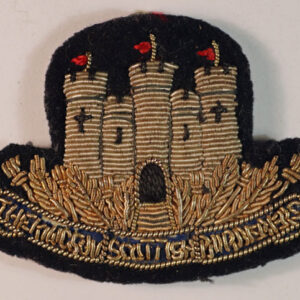 King’s Own Scottish Borderers WW2 Officer’s Bullion Beret Badge —  Lot No. 4687 - Image 2
