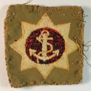 117th (Royal Marine) Infantry Brigade WW2 Variant Formation Sign Badge – Scarce  —  Lot No. 4741 - Image 3