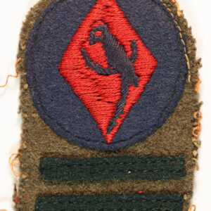 48th South Midland Division/144th Brigade/7th Bttn. Royal Ulster Rifles WW2 Formation Sign Badge – SCARCE  —  Lot No. 4734 - Image 2