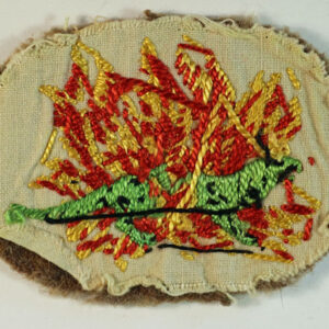 N0. 1 COMMANDO WW2 Embroidered Salamander Arm Badge – RARE — Lot No. 4763 /sf3a - Image 3