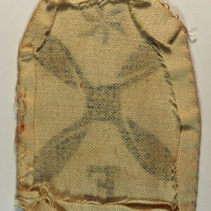 ROYAL NAVY – FLEET AIR ARM – AIR FITTER (ENGINES) WW2 Tropical Dress Printed Arm Badge – CALICO PRINTERS — Lot No. 4759 - Image 3