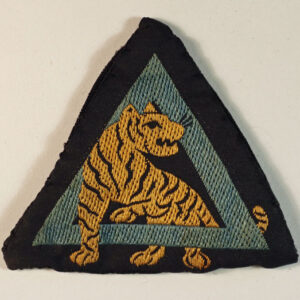 26th Indian Division WW2 Silk Woven Formation Sign Badge – Scarce  —  Lot No. 4733 - Image 2