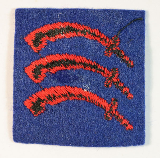 28th Essex Searchlight Regiment R.A. WW2 Formation Sign Badge — Lot No. 4836 - Image 3