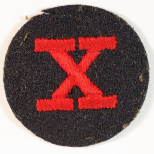 2nd Bttn. LINCOLNSHIRE REGIMENT WW2 Embroidered Felt Regimental Flash Badge — Lot No. 4822 - Image 2