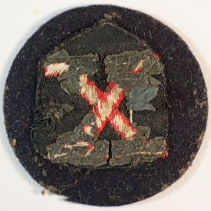 2nd Bttn. LINCOLNSHIRE REGIMENT WW2 Embroidered Felt Regimental Flash Badge — Lot No. 4822 - Image 3