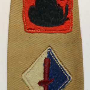 56th Division/56th (London) Divisional Signals WW2 Combination Slip-On K.D. Formation Sign Badge – SCARCE  —  Lot No. 4778 - Image 2