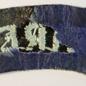 EIRE – R.A.F. WW2 Embroidered Nationality Shoulder Title Badge – RARE —  Lot No. 4849 - Image 3