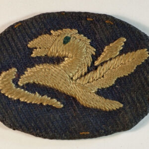 Land Forces Adriatic WW2 Embroidered Formation Sign Badge – 1st Pattern – RARE —  Lot No. 4806 /sf46 - Image 2
