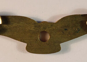 R.N.A.S. – Royal Naval Air Service WW1 Observer Gilt Metal Arm Badge – SCARCE —  Lot No. 4792 - Image 3