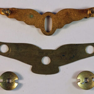 R.N.A.S. – Royal Naval Air Service WW1 Observer Gilt Metal Arm Badge – SCARCE —  Lot No. 4792 - Image 5