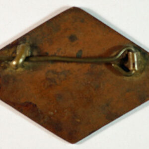 FREE FRENCH ARMY WW2 Enameled Metal Parachute Wings Breast Badge – SCARCE — Lot No. 4915/sf75 - Image 3