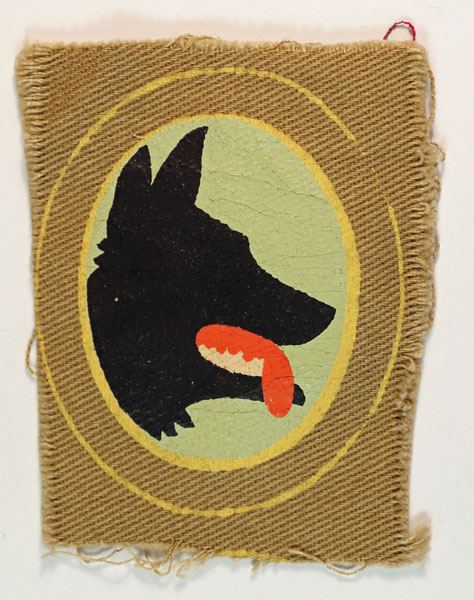 SUSSEX & SURREY DISTRICT WW2 Painted Formation Sign Badge – DISPLAY ...