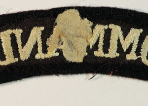 Free French COMMANDO WW2 Embroidered Shoulder Title Badge (Serifs) —  Lot No. 4965/SF10A - Image 3