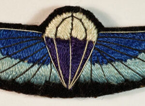 S.A.S. PARACHUTE WING WW2 Padded Embroidered Badge — Lot No. 5010/sf90 - Image 2