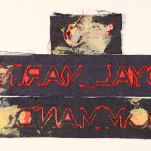 40/ROYAL MARINES/COMMANDO WW2 Cash’s Name Tape Shoulder Title Badge —  Lot No. 5084A - Image 3