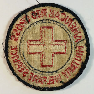 AMERICAN RED CROSS – MILITARY WELFARE SERVICE WW2 Embroidered ArmBadge — Lot No. 5040 - Image 3