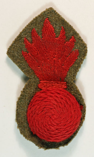 ROYAL MARINE SIEGE REGIMENT WW2 Arm Badge — Lot No. 5057