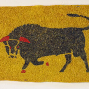 11th Armoured Division WW2 Painted Formation Sign Badge – DISPLAY PATENTS —  Lot No. 5276 - Image 2