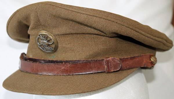 L.R.D.G. – LONG RANGE DESERT GROUP WW2 Officer’s Cap & Metal Cap Badge – RARE — Lot No. 5362/SF182 - Image 5