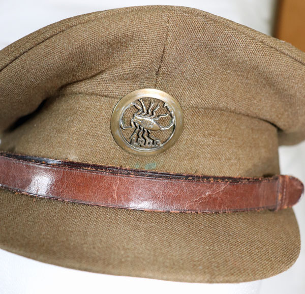 L.R.D.G. – LONG RANGE DESERT GROUP WW2 Officer’s Cap & Metal Cap Badge – RARE — Lot No. 5362/SF182 - Image 2