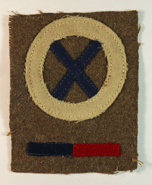 29th INDEPENDENT BRIGADE GROUP / 236th FIELD COMPANY / R.E. Combination Formation Sign Badge – RARE— Lot No. 5500/A4
