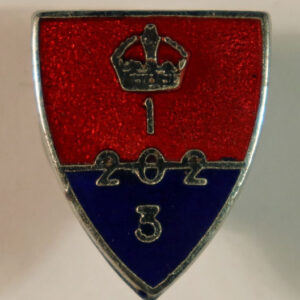 AUXILIARY UNITS OF THE HOME GUARD Lapel Badge – SCARCE —  Lot No. 5502/SFB2 - Image 2
