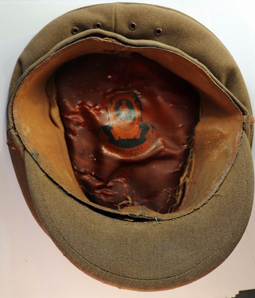 L.R.D.G. – LONG RANGE DESERT GROUP WW2 Officer’s Cap & Metal Cap Badge – RARE — Lot No. 5362/SF182 - Image 10