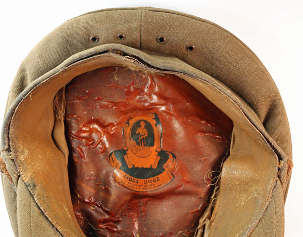 L.R.D.G. – LONG RANGE DESERT GROUP WW2 Officer’s Cap & Metal Cap Badge – RARE — Lot No. 5362/SF182 - Image 11