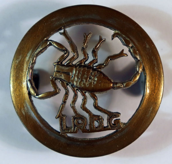 L.R.D.G. – LONG RANGE DESERT GROUP WW2 Officer’s Cap & Metal Cap Badge – RARE — Lot No. 5362/SF182 - Image 14