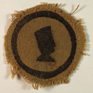 MADRAS SAPPERS & MINERS WW2 Printed Cloth Formation Sign Badge – SCARCE —  Lot No. 5500/A14 - Image 2