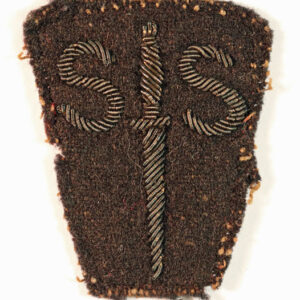 No.2 COMMANDO WW2 Officer’s Bullion Embroidered Beret Badge – RARE — Lot No. 5506/SFB6 - Image 2