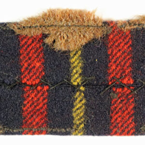 1st Bttn. QUEEN’S OWN CAMERON HIGHLANDERS WW2 Tartan Formation Sign Badge —  Lot No. 5550A/A29 - Image 3