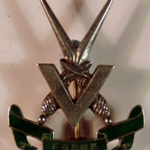 V.FORCE WW2 9ct White Gold Badge – RARE — Lot No. 5510/SFB10 - Image 2