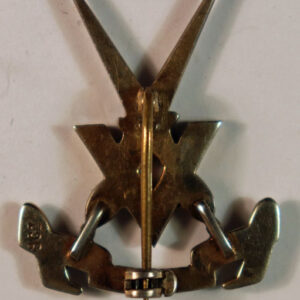 V.FORCE WW2 9ct White Gold Badge – RARE — Lot No. 5510/SFB10 - Image 3