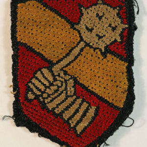 34th ARMOURED BRIGADE WW2 Brabant Weave Formation Sign Badge  —  Lot No. 5610A/A34 - Image 2