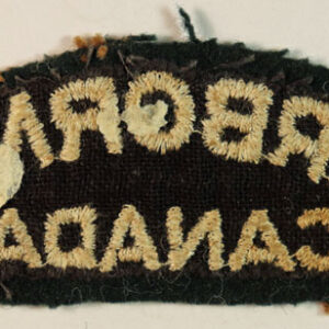 AIRBORNE / CANADA WW2 Embroidered Shoulder Title Badge  —  Lot No. 5601/SFB21 - Image 3