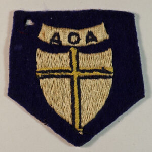 ALLIED COMMISSION AUSTRIA Post-WW2 Embroidered Formation Sign Badge — Lot No. 5585 - Image 2