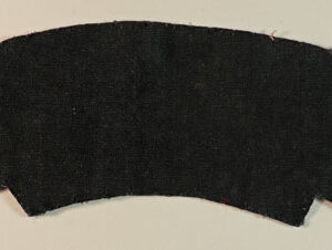 NORTH SHORE REGIMENT / NEW BRUNSWICK WW2 Canadian Printed Shoulder Title Badge – CALICO PRINTERS —  Lot No. 5593 - Image 3