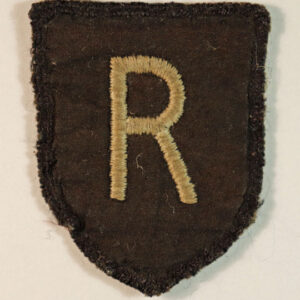 R FORCE WW2 Embroidered Formation Sign Badge – RARE —-  Lot No. 5558/SFB18 - Image 2