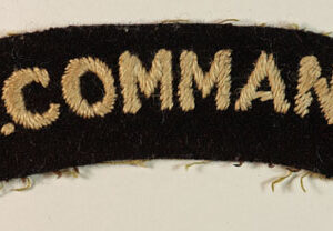 R.N.COMMANDO WW2 Embroidered Shoulder Title Badge —  Lot No. 5559/SFB19 - Image 2