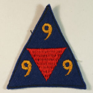 27th INFANTRY BRIGADE Korean War Officer’s Embroidered Formation Sign Badge – SCARCE —  Lot No. 5622 - Image 2
