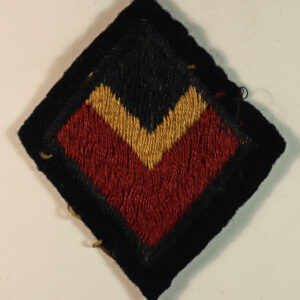 4th/7th ROYAL DRAGOON GUARDS WW2 Embroidered Felt Formation Sign Badge  —  Lot No. 5472 - Image 2