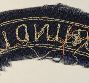 CHINDIT WW2 Embroidered Shoulder Title Badge – SCARCE —  Lot No. 5652/SFB32 - Image 3