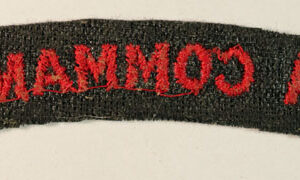No.1 COMMANDO WW2 Embroidered Shoulder Title Badge —  Lot No. 5656/SFB36A - Image 3