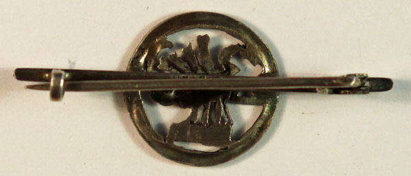 L.R.D.G. – LONG RANGE DESERT GROUP WW2 White Metal Sweetheart Badge — Lot No. 5704/SFB44 - Image 3